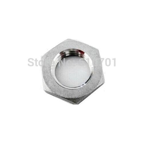 2 1/2" BSPP 2.5" Thread Female 304 Stainless Steel Hexagon Nuts Pipe Plumbling fitting