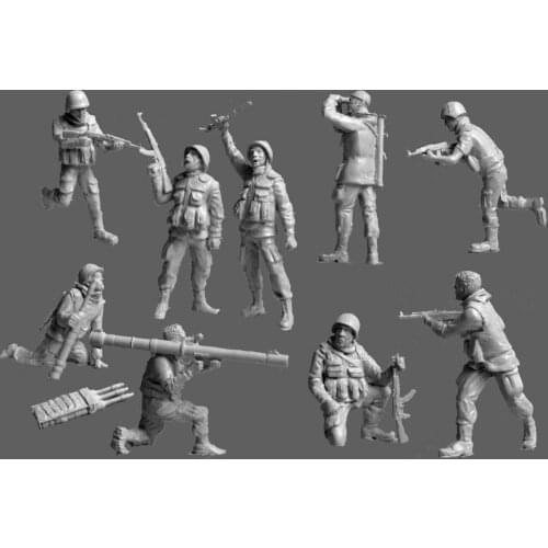 1/72 Resin Figure Model kits Syria 2016 Army of SAR Unassambled Unpainted GK kits 397