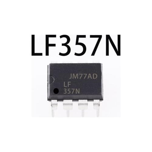 5pcs/lot LF357N LF357 DIP DIP-8 op-amp original authentic
