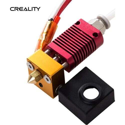 Creality 1.75mm Assembled Extruder 0.4mm Nozzle Hotend kit Aluminum Heat Block for 3D Printer Ender-3/Ender-3 Pro/CR-10/CR-10S