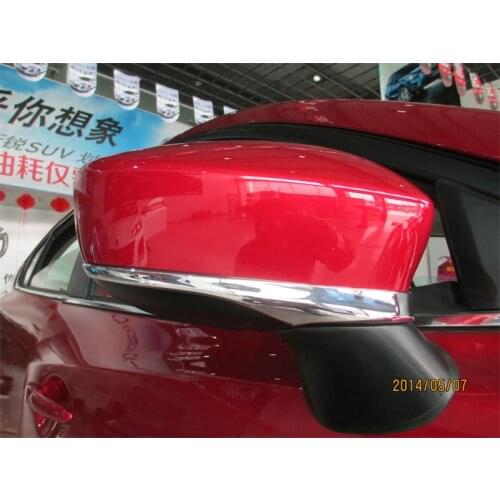 Car rear view mirror cover,auto rear mirror trim for mazda 3 sedan 2014 2015 2016 ,ABS,2pc/lot