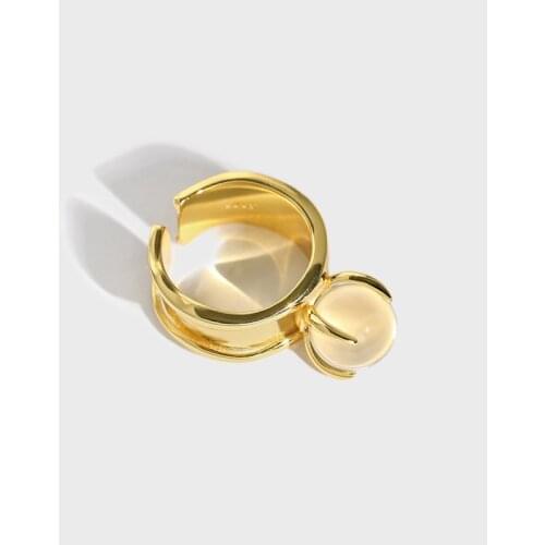 CHOZON Rings With Crystals