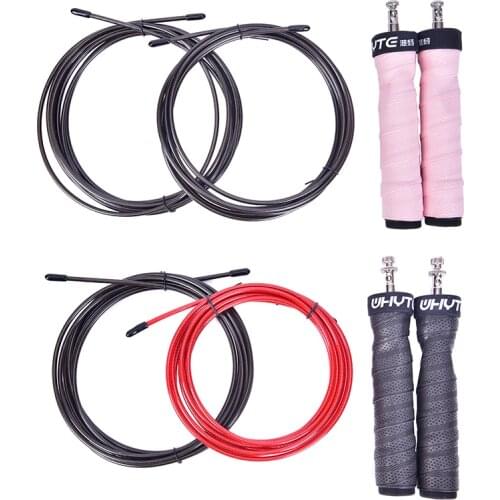Crossfit Jump Rope Speed & Weighted Jump Ropes With Speed Cable Ball Bearings