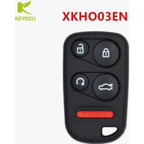 KEYECU 10PCS XHORSE VVDI UNIVERSAL REMOTE 5 BUTTONS WITH REMOTE START BUTTON WIRED PN XKHO03EN