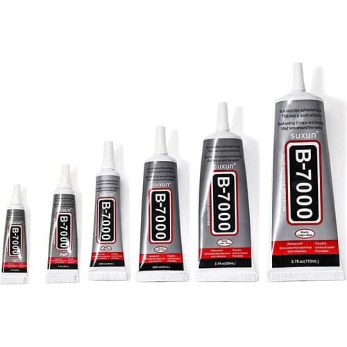 B7000 Glue For Rhinestones Crystal Adhesive Jewelry 3ml 9ml 15ml 25ml Needles Epoxy Resin Diy Jewelry Crafts Glass Supplies
