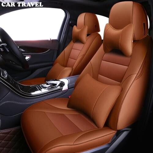 CAR TRAVEL Custom leather car seat cover for Ford explorer focus fusion Taurus S-MAX 2013 2012 2011 2009 car-styling