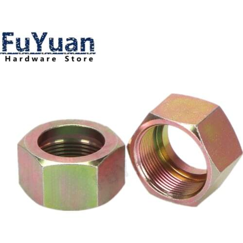 High Pressure Oil Pipe Metric Female Thread Nut Card Sleeve Type Tube Joint M12 M14 M16 M18 Size Sleeve Cap Accessories Fittings