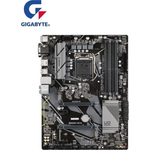 For Gigabyte GA B560 HD3 Motherboard LGA 1200 B560 Used Desktop Mainboard Support i3 i5 i7 10400F 10400 10100F 10700K