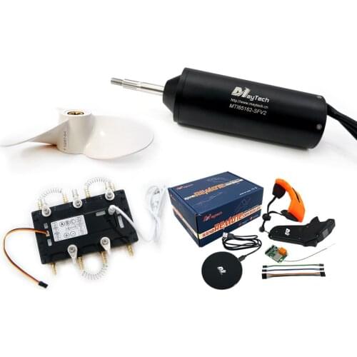 Maytech 48-80V Efoil Kits 65162 Waterproof Motor + Watercooled 300A VESC based ESC + V2 Remote