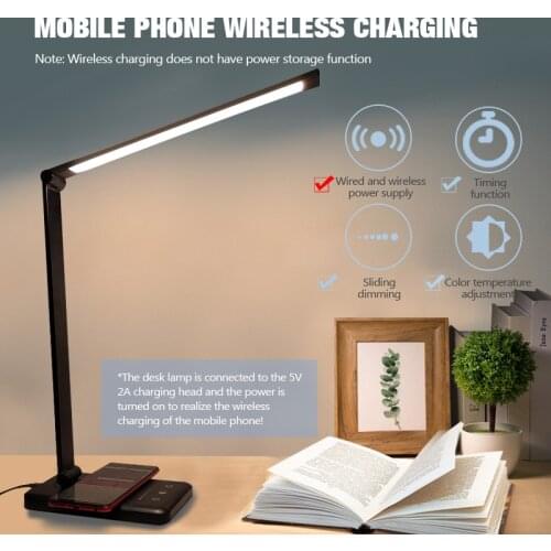 Eye Protection Desk Lamp Reading Lamp Aluminum Alloy Folding Touch 3 Dimming Led Desk Lamp Student Usb Reading Desk Lamp