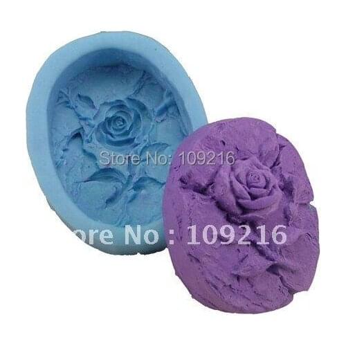 Wholesale!!!1pcs Peony (R0821) Silicone Handmade Soap Mold Crafts DIY Mold