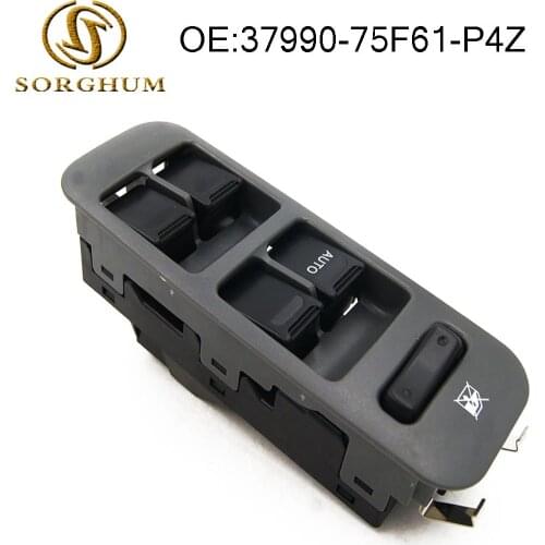 37990-75F61-P4Z Electric Power Window Console Switch For Suzuki Vitara For Grand 1999-2002 37990-75F61-T01 3799075F61P4Z