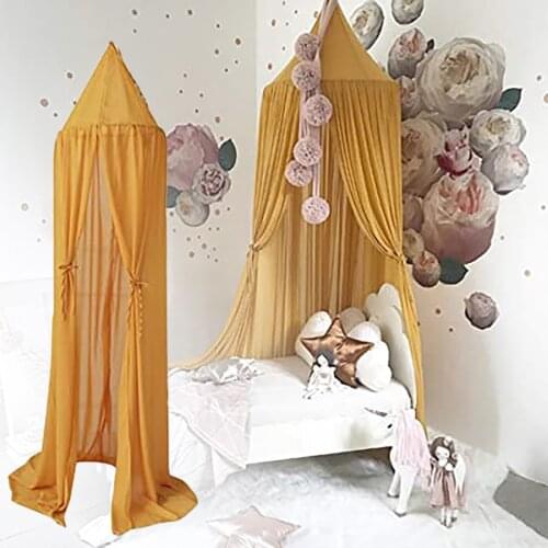 Chiffon Mosquito Net Pricess Bed Dome Canopy Curtain Anti Mosquito Single Door Net Daughter Dome Tent Bedding Decoration
