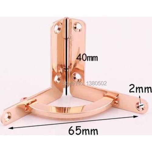 6pcs/lot Rose gold Color Alloy Box hinge jewelry box Accessories Hardware Accessories