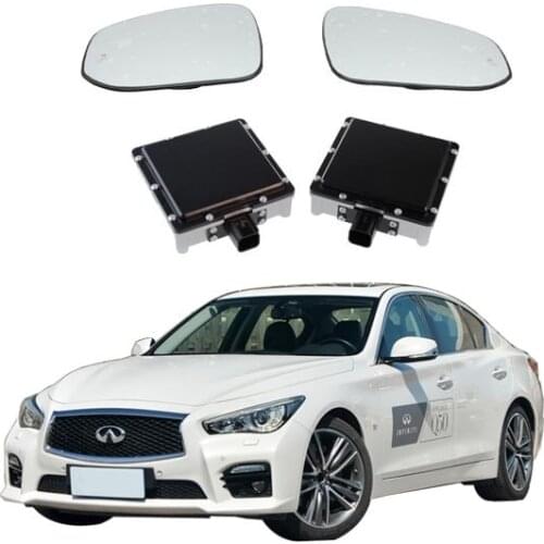 Blind spot detective system assist monitor warning mirror sensor 24 ghz microwave radar for Infiniti Q50 auto parts body kit