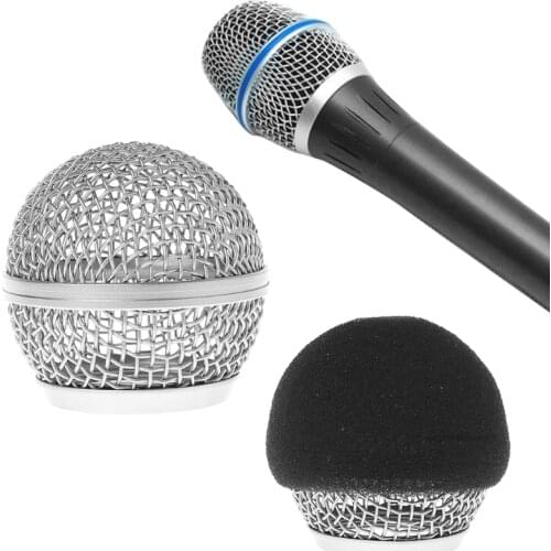 Replacement Ball Head Mesh Microphone Grille For Shure BETA58 BETA58A SM58 SM58S CE0630 Drop shipping