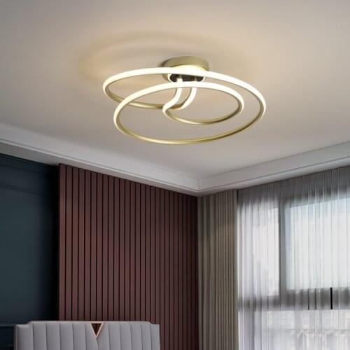 Modern led Ceiling Lights For Living Room Bedroom kitchen Study Balcony Aluminum Lamp Body Home Lighting Ceiling Lamp Fixtures