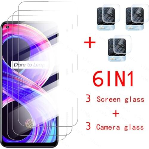 Camera Glass For OPPO Realme 8Pro Protective Glass On For Realmi 8 Pro Realmy Realme 8 RMX3085 RMX3081 Phone Screen Film Glas