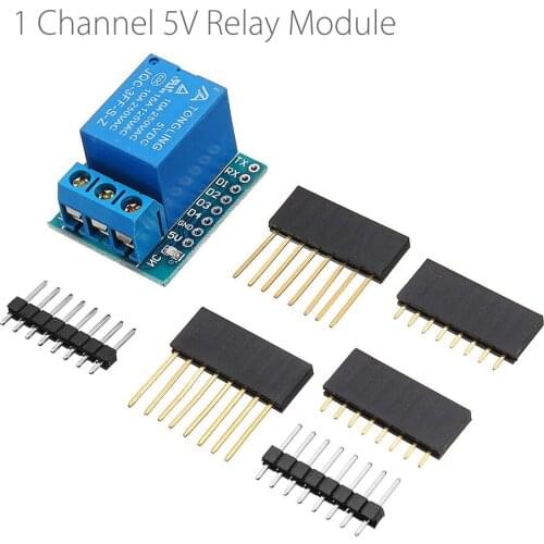 1 Channel 5V Relay Module High Level Trigger For Mini D1 ESP8266 WiFi Module Extension Board