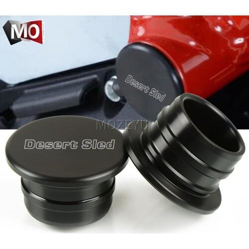 For Ducati Desert Sled 2017-2018 Motorcycle Accessories Frame Plug Kit Hole Cover Decor Decoration Swing Arm Hole Caps Set