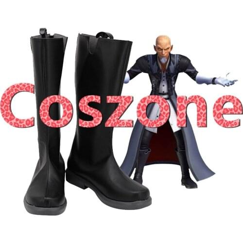 Kingdom Hearts 2 Xigbar Young Xehanort Cosplay Shoes Boots Halloween Carnival Party Cosplay Costume Accessory