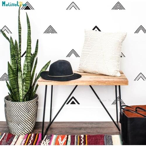 Geometric Various Shapes Of Hills Wall Stickers Tribal Art Modern Farmhouse Home Living RoomDécor Nursery Poster YT5044