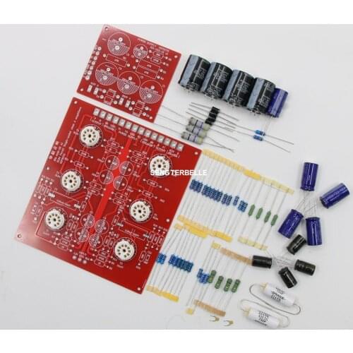 Hifi EL84 Parallel Single-Ended Class A Tube Amplifier Board Kit With PSU Board Kit