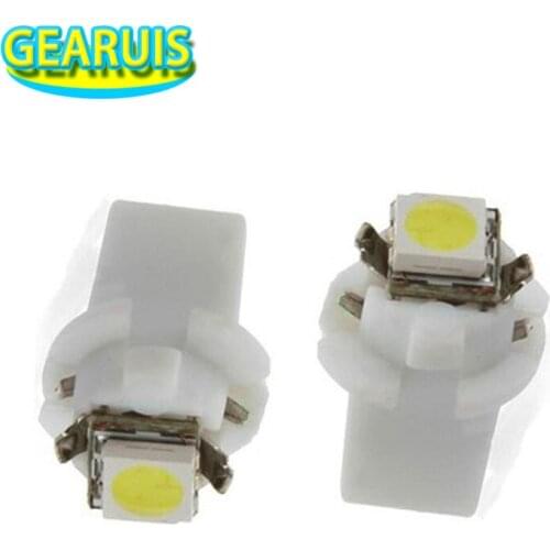 HK Post free 300X T5 B8.3D 1 SMD 5050 LED 1SMD Car light Speedo Dashboard Dash Side Light Bulb Auto Interior Packing DC12V Red