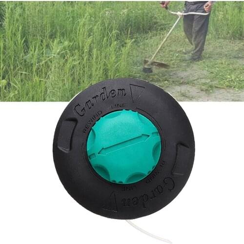 M10 Aluminum Nylon Brush Mower Bump Spool Grass Trimmer 2 Lines Cutter Head Thread Line String Saw Grass Brush Mower Universal