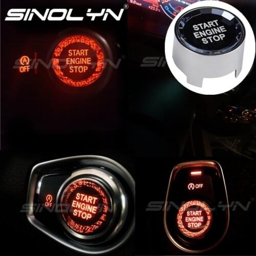 Start Stop Engine Cover For BMW F30 F31 F10 F11 F25 X5 F15 F16 F26 X1 X3 X4 X6 G30 G50 F20 G20 Accessories Crystal Switch Button