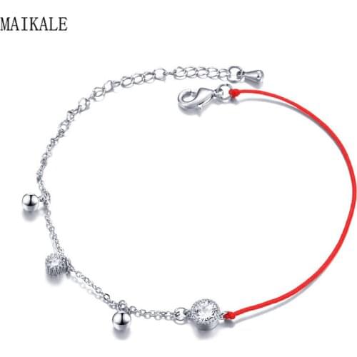 MAIKALE Red Bracelets
