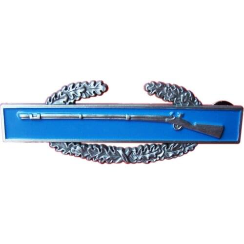 WW2 WWII US USA MILITARY ARMY COMBAT INFANTRY BADGE METAL PIN