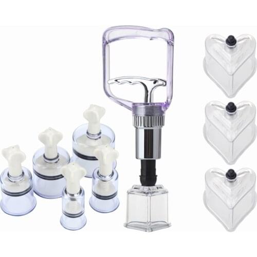 5/4 Chinese Cupping Therapy Set Anti Cellulite Massager Suction Cup Physiotherapy Medical Vacuum Facial Jars Vacuum Cups Device