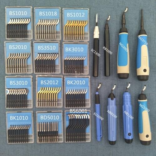 High quality deburring blade BS 1018 edger NB1100 edging blade BS 1010 scraping blade BK 3010 aluminum iron