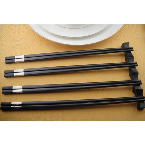 Chinese Style Black Color Irregular Pillow Shaped Chopsticks Holder Chopstick Rest Hotel Restaurant Tableware lin3907