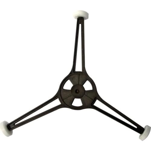 Microwave Oven Brown Plastic Triangle Shaped Tray Support Galanz Microwave Parts for Haier 24.5cm Flat Glass Plate