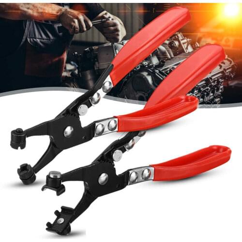 Universal Tube Bundle Clamp Practical Outdoor Auto Pliers Screwdriver Straight Clamp Service Tools Multifunction Accessories