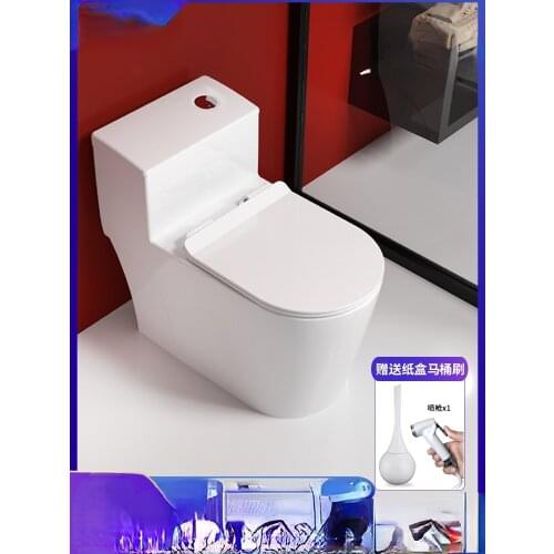 Large diameter siphon type direct flush type deodorant water saving quiet ordinary water closet