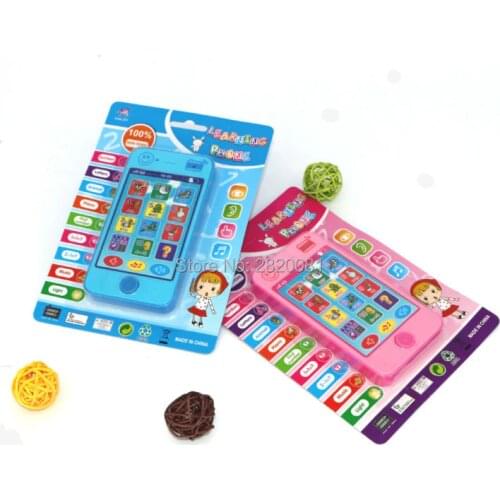 English/arabic/french language smart phone learning machine,music&Light Alphabet Math Animal Sound babys early education toys