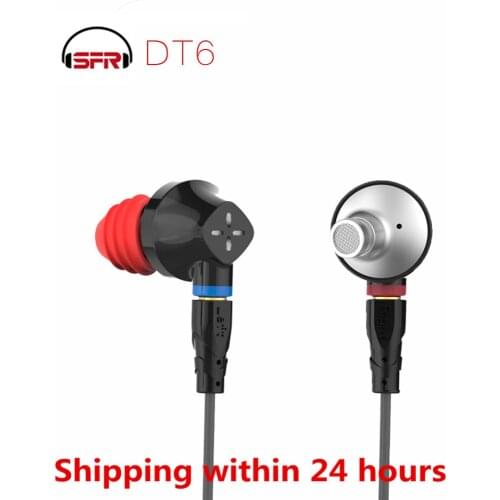 SENFER DT6 1BA+1DD Hybrid In Ear Earphone HIFI Running Sports Earplug Earbud Detachable MMCX Cable PT25 PT15 DT8 T2 ZST 24h ship