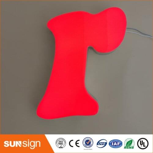 Super quality best-selling Led backlit resin letter signs