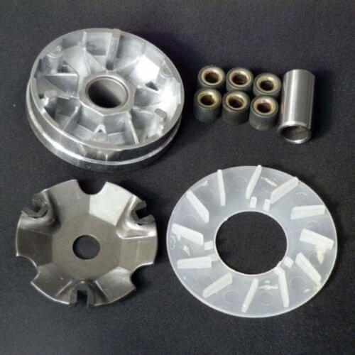 Clutch Variator With Rollers Weight 16x13 16x13mm Fan For 49cc 50cc 60cc 80cc Chinese Scooter Moped TAOTAO SUNL ROKETA 139QMB