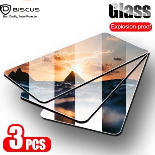 3pcs Full Cover Tempered Glass Screen Protector For Huawei Honor 9A 9S 9C 9X 10 20 Lite Huawei Y5P P40 Lite E Screen guard Film