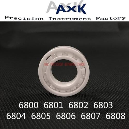 2019 Direct Selling Sale 6800 6801 6802 6803 6804 6805 6806 6807 6808 6800-2rs 6802-2rs Full Zro2 Ceramic Ball Bearing Zirconia