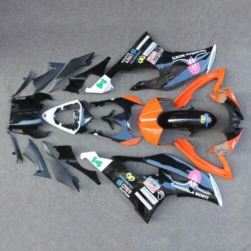 ABS Injection Fairing Bodywork Panel Kit Fit for YZF-R6 2008-2016 10 13