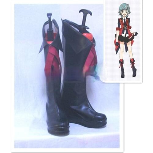 AKB0048 Sae Anime Characters Shoe Cosplay Shoes Boots Party Costume Prop