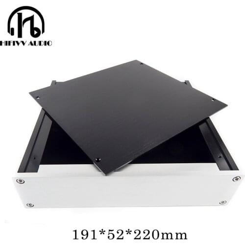 Aluminum case D2205 Aluminum Headphone Amplifier Chassis Preamplifier Enclosure AMP BOX PSU case
