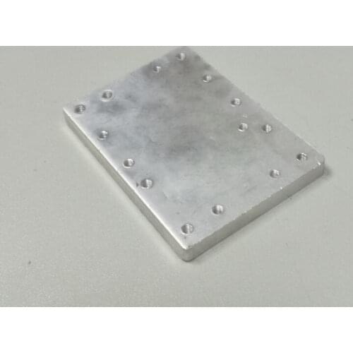 5pcs/lot Solid aluminum radiator 70*50*6mm aluminium radiator piece/Square aluminum heat sink thermal conductive gasket