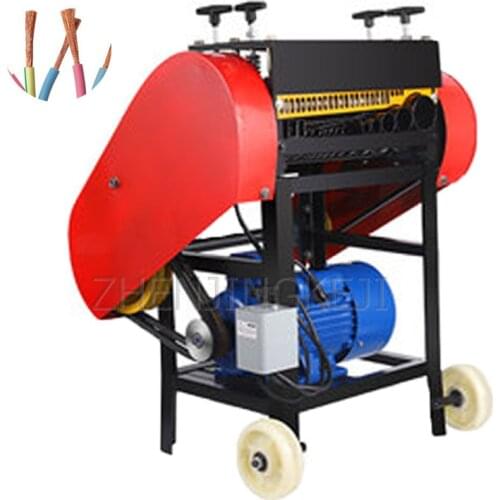 Small Peeler 220V/4KW Fully Automatic Electric Desktop Home Cable Scrap Copper Wire Wire Recycle Bin Stripping Machine Equipment