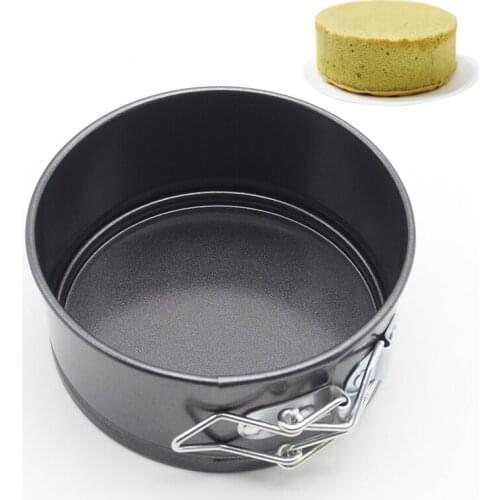 Mini Carbon Steel Nonstick Bakeware Springform Pan Round Cake Pans Cheesecake Pan with Removable Bottom